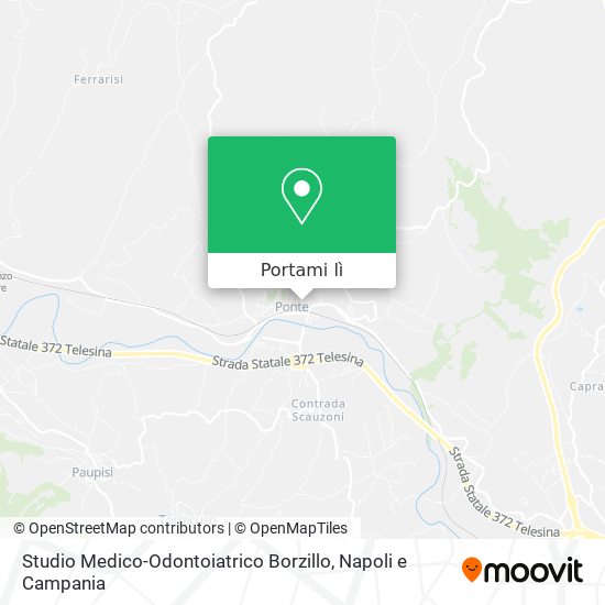 Mappa Studio Medico-Odontoiatrico Borzillo