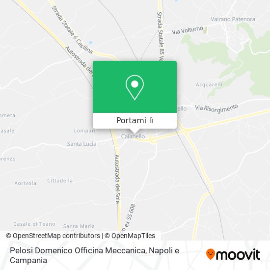 Mappa Pelosi Domenico Officina Meccanica
