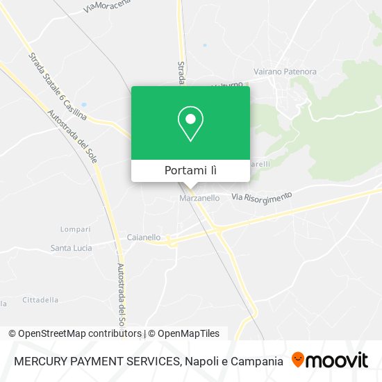 Mappa MERCURY PAYMENT SERVICES