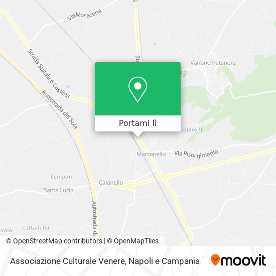 Mappa Associazione Culturale Venere