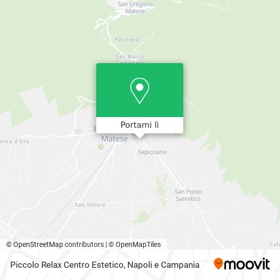 Mappa Piccolo Relax Centro Estetico