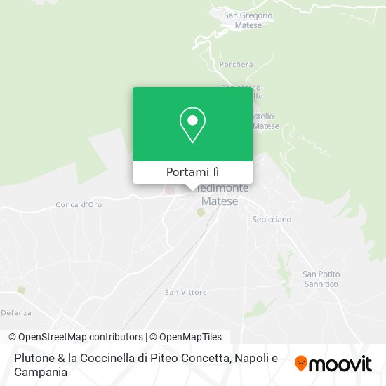 Mappa Plutone & la Coccinella di Piteo Concetta