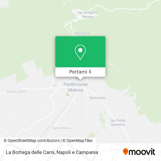 Mappa La Bottega delle Carni