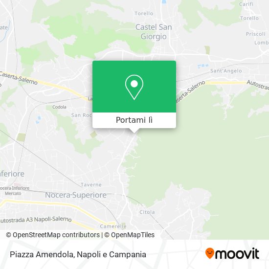 Mappa Piazza Amendola