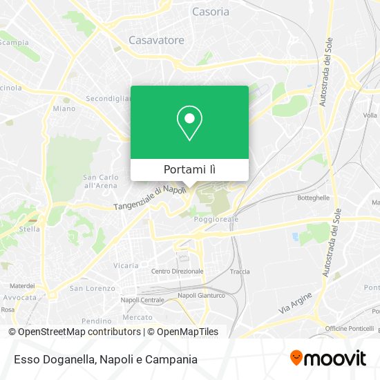 Mappa Esso Doganella