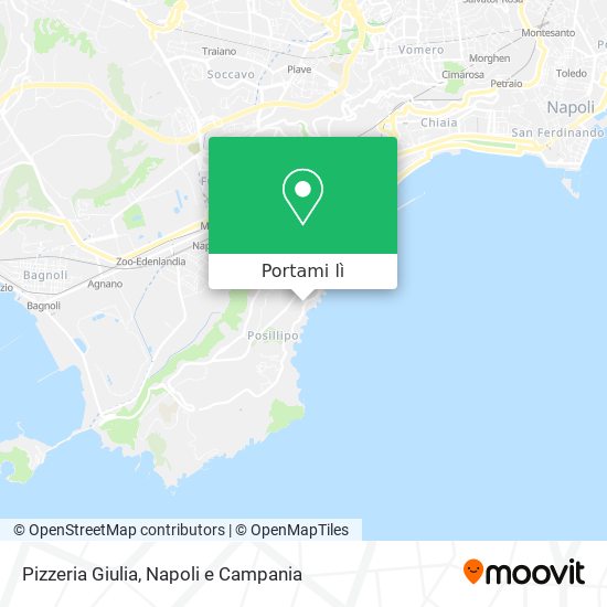Mappa Pizzeria Giulia