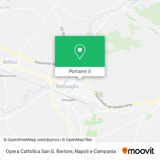 Mappa Opera Cattolica San G. Bertoni