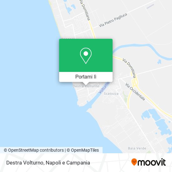 Mappa Destra Volturno