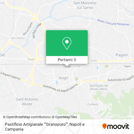 Mappa Pastificio Artigianale ""Granopuro""