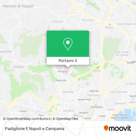 Mappa Padiglione F