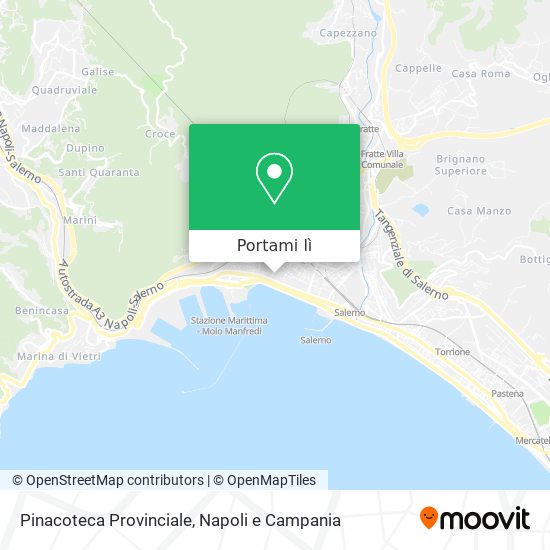 Mappa Pinacoteca Provinciale