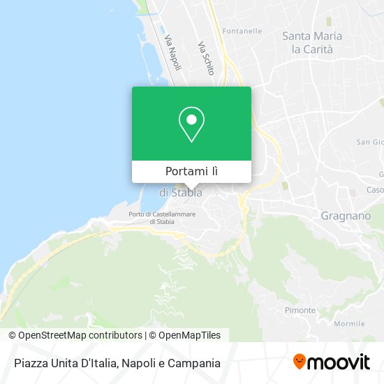 Mappa Piazza Unita D'Italia