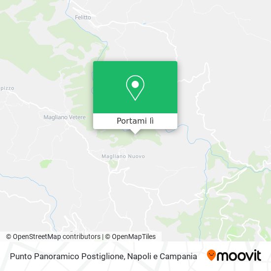 Mappa Punto Panoramico Postiglione