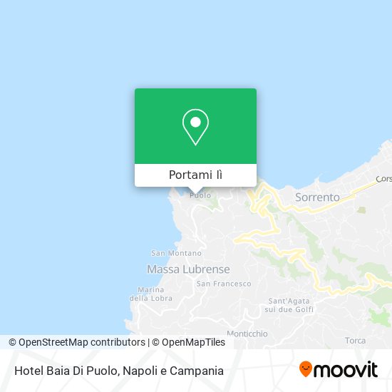 Mappa Hotel Baia Di Puolo
