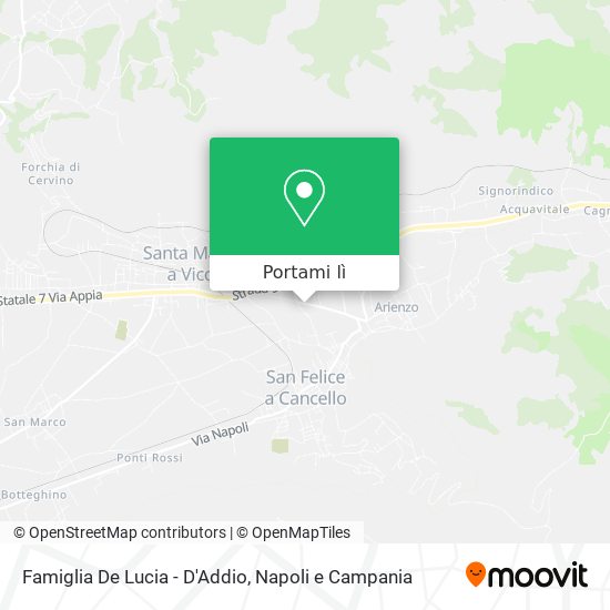 Mappa Famiglia De Lucia - D'Addio