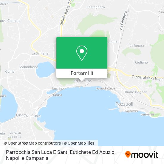 Mappa Parrocchia San Luca E Santi Eutichete Ed Acuzio