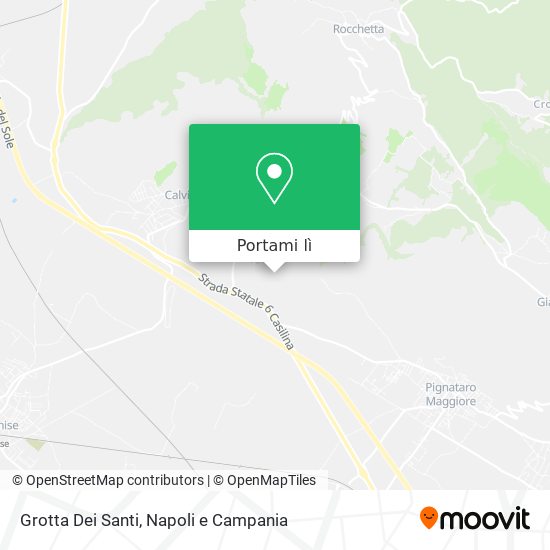Mappa Grotta Dei Santi