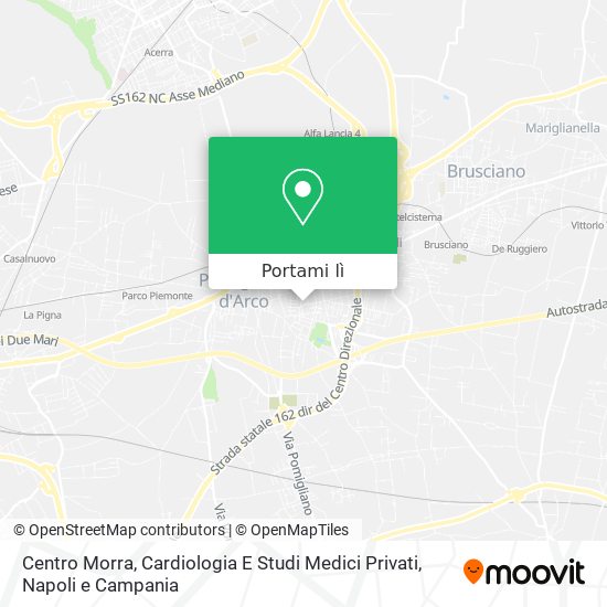 Mappa Centro Morra, Cardiologia E Studi Medici Privati