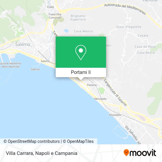 Mappa Villa Carrara