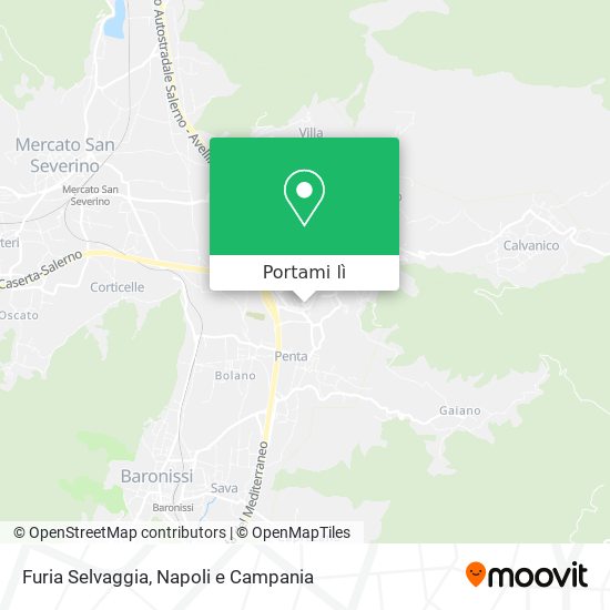 Mappa Furia Selvaggia