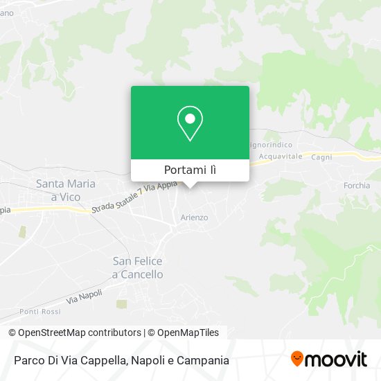 Mappa Parco Di Via Cappella