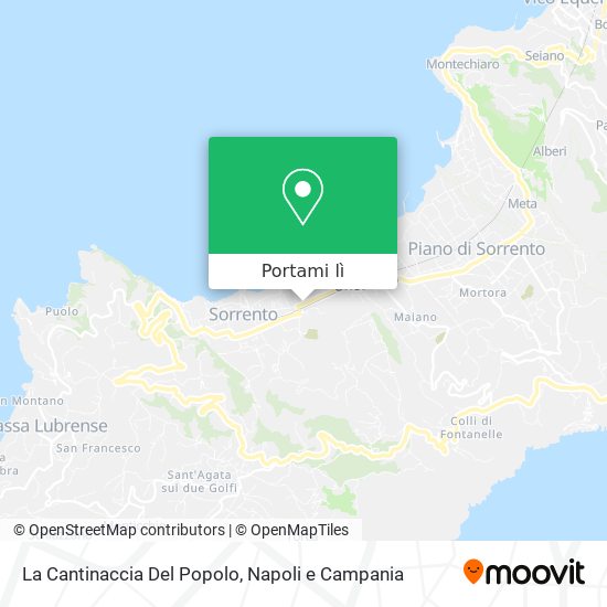 Mappa La Cantinaccia Del Popolo