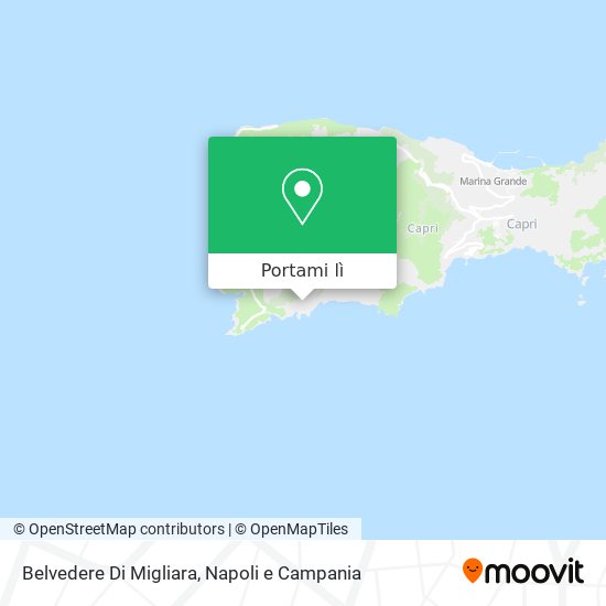 Mappa Belvedere Di Migliara
