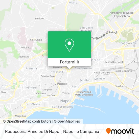 Mappa Rosticceria Principe Di Napoli