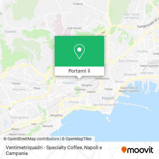 Mappa Ventimetriquadri - Specialty Coffee