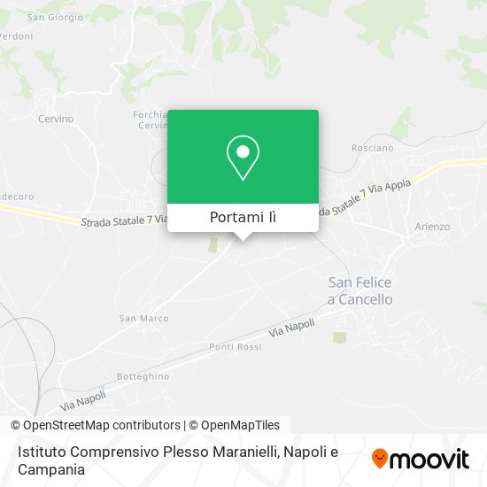 Mappa Istituto Comprensivo Plesso Maranielli