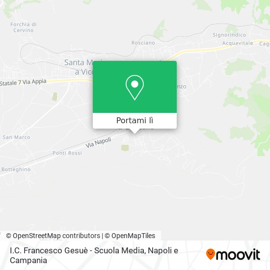 Mappa I.C. Francesco Gesuè - Scuola Media