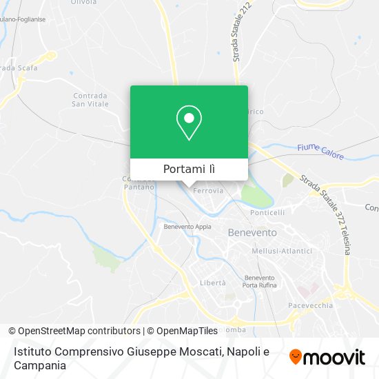 Mappa Istituto Comprensivo Giuseppe Moscati