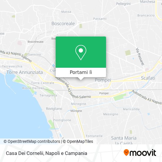Mappa Casa Dei Cornelii