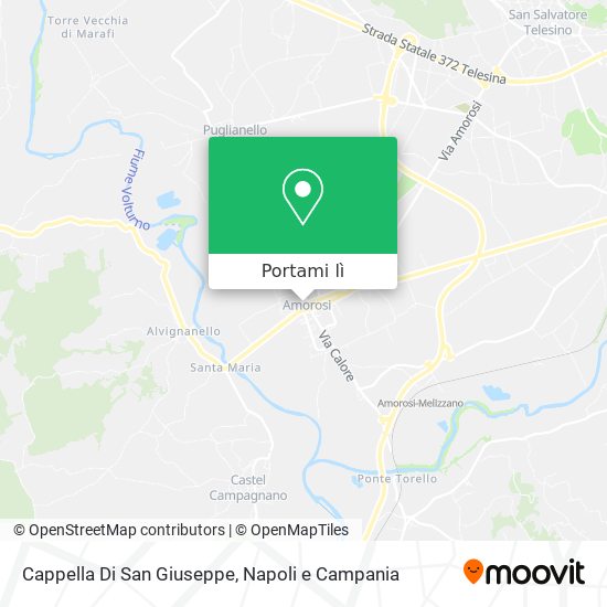 Mappa Cappella Di San Giuseppe
