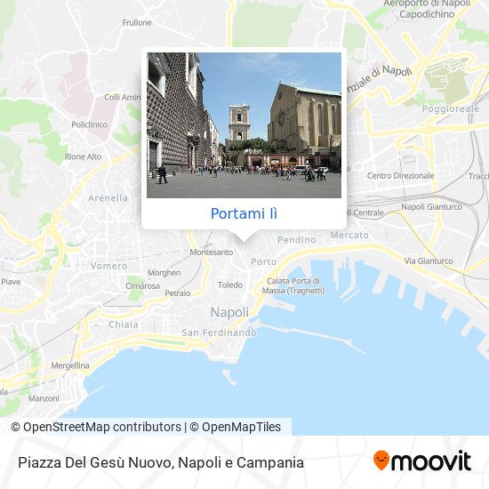 Mappa Piazza Del Gesù Nuovo