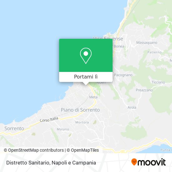 Mappa Distretto Sanitario