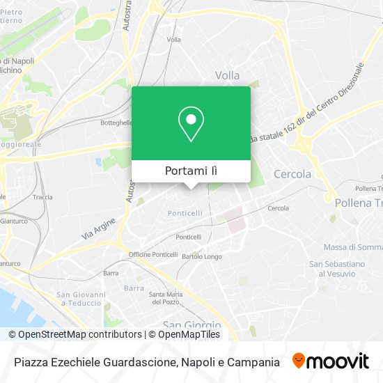 Mappa Piazza Ezechiele Guardascione