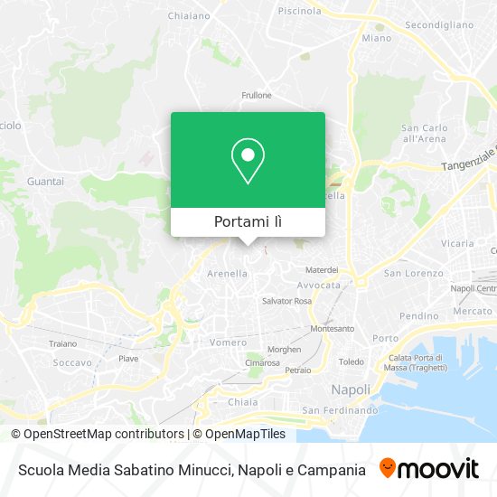 Mappa Scuola Media Sabatino Minucci