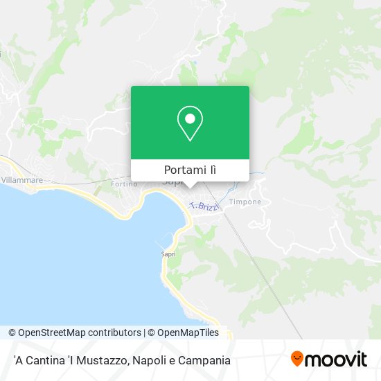 Mappa 'A Cantina 'I Mustazzo