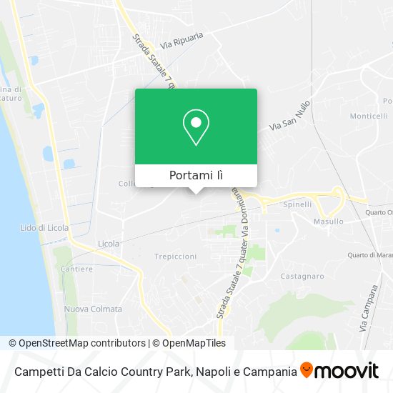 Mappa Campetti Da Calcio Country Park