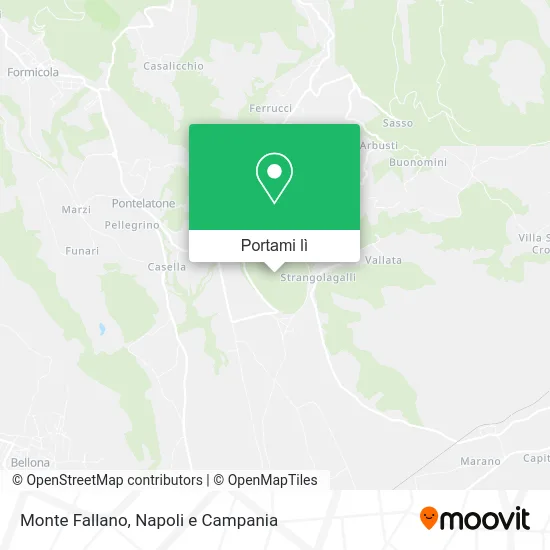 Mappa Monte Fallano