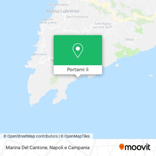 Mappa Marina Del Cantone