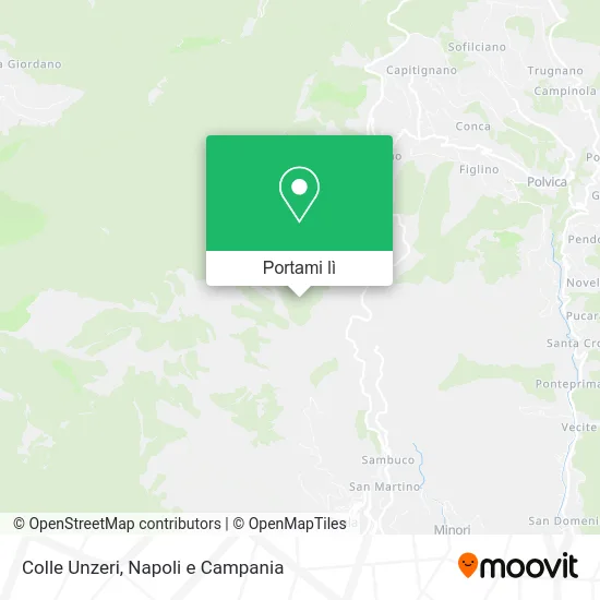 Mappa Colle Unzeri
