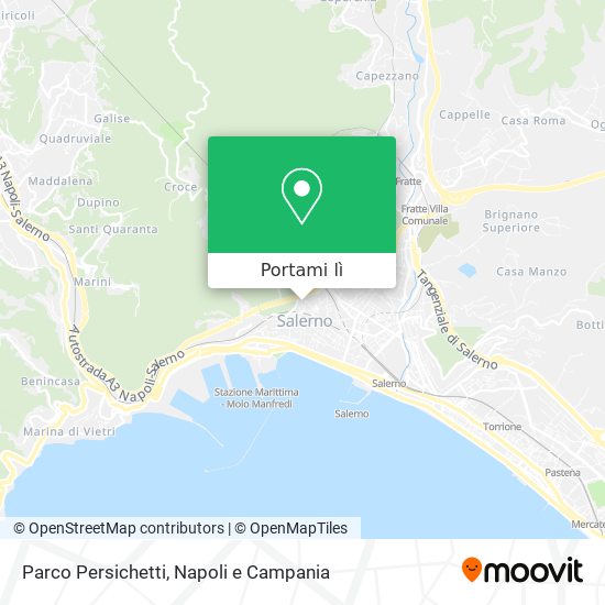 Mappa Parco Persichetti