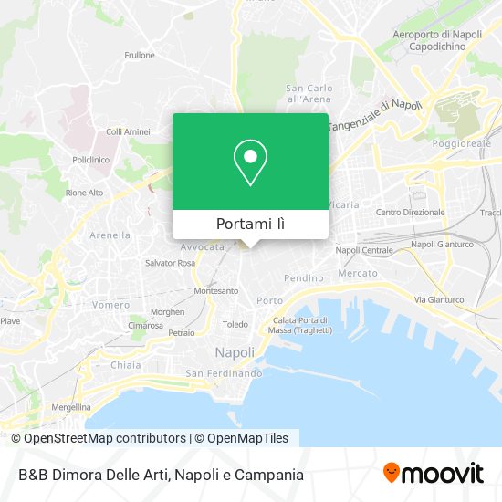 Mappa B&B Dimora Delle Arti