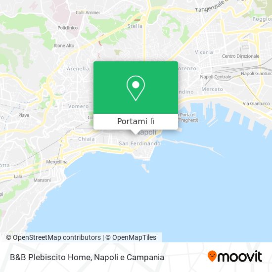 Mappa B&B Plebiscito Home