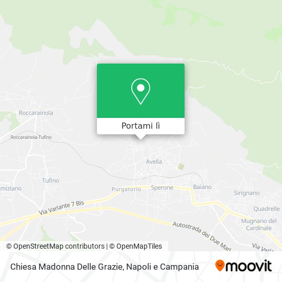 Mappa Chiesa Madonna Delle Grazie