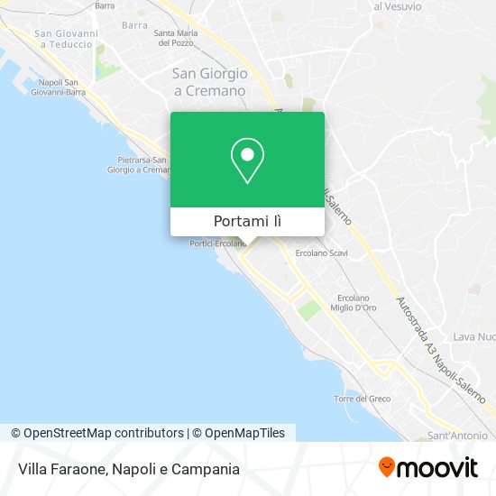 Mappa Villa Faraone