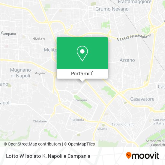 Mappa Lotto W Isolato K