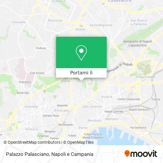 Mappa Palazzo Palasciano
